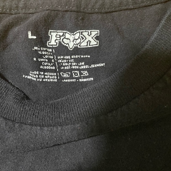 Y2K Mens Fox Racing Tee size:Large - Picture 3 of 4